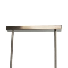 Reuten Steel 6 Light Linear Pendant